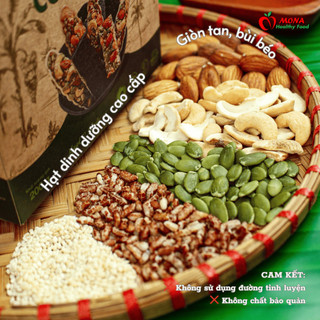 Mona Organic | Thanh hạt dinh dưỡng  CôBa Nuts 200g