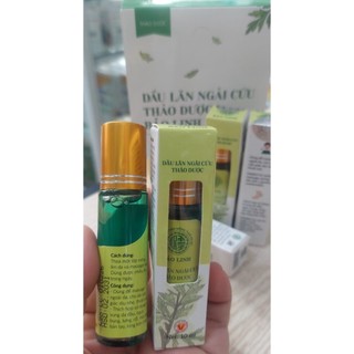 Combo 2 chai Dầu Lăn Ngải Cứu Thảo Dược Bảo Linh (chai 10ml) - Giảm Đau Đầu, Đau Vai Gáy, Cảm Lạnh.