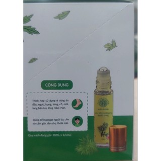 Combo 2 chai Dầu Lăn Ngải Cứu Thảo Dược Bảo Linh (chai 10ml) - Giảm Đau Đầu, Đau Vai Gáy, Cảm Lạnh.