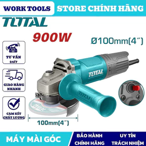 TOTAL MÁY MÀI GÓC 1 TẤC (100MM) 710W 750W 900W TG10710056 , TG10710076 , TG10910056