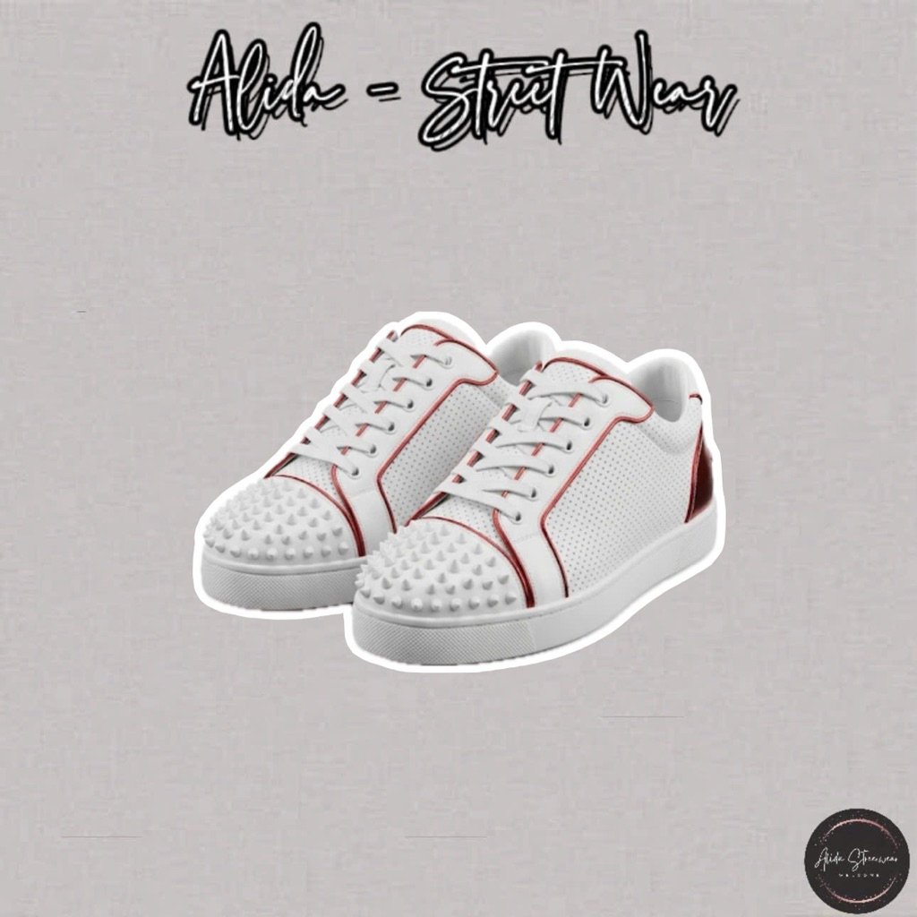 ⚡️[Hight Quality] Giày Sneaker Nam Nữ 1B Full Box White And Red - Điểm Nhấn Màu Sắc Cao Cấp Loại 1