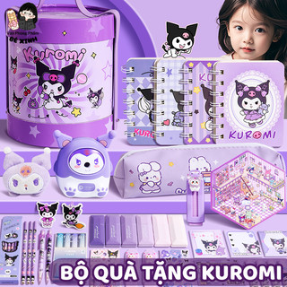 Combo Full Set Quà Tặng Văn Phòng Phẩm Kuromi Siêu Cute – Đồ Dùng Học Tập Cho Học Sinh