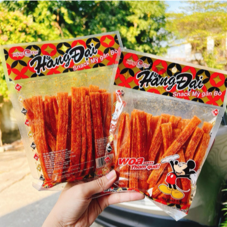 Snack Gân Bò Hằng Đại, Snack Thơm Cay Tuổi Thơ - Đồ Ăn Vặt