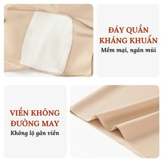 Quần lót bảo hộ mặc trong váy chống lộ su mềm mịn co giãn linh hoạt viền ép chắc chắn DEVARI V6897