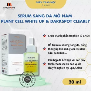 Tinh chất hỗ trợ trắng da mờ sạm nám Mediworld Plant Cell White Up & Darkspot Clearly 20ml