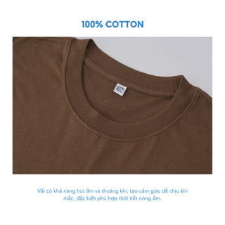[DREAM TEAM] Áo thun phông gia đình ba mẹ bé YODY Let's Go Summer vải cotton compact MCTS26S027