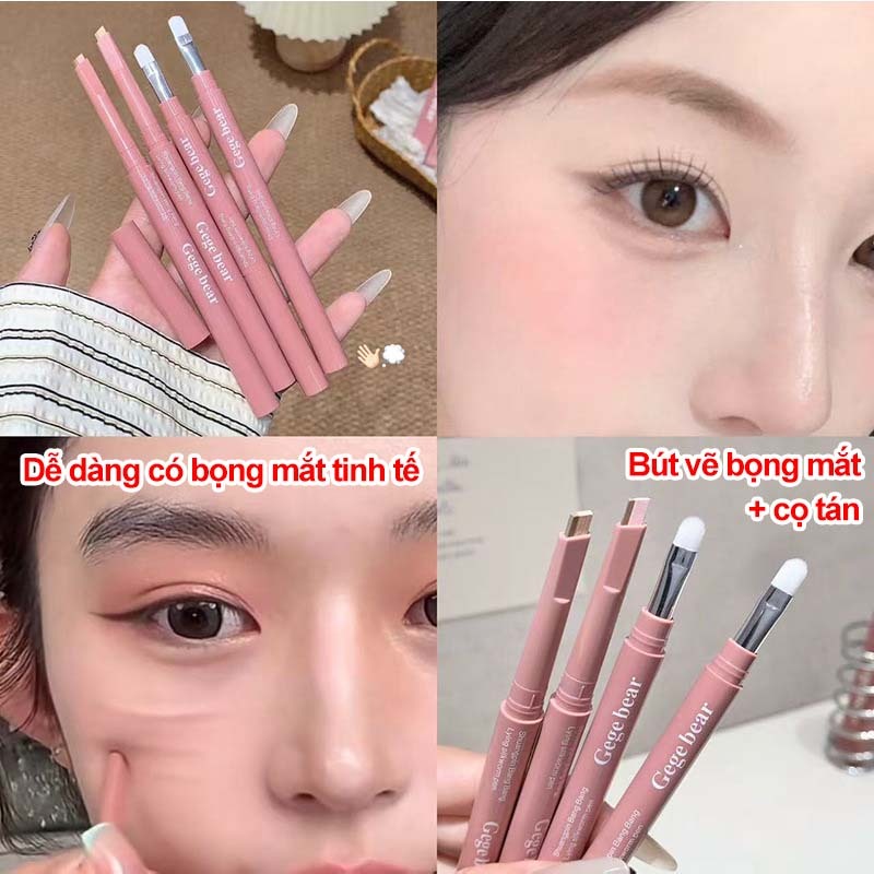 Bút kẻ bọng mắt, Bút bóng dưới mí mắt, Mở rộng mắt, Chống nước, Dễ sử dụng cho người mới, Siêu tự nhiên