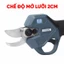 Kéo Cắt Cành Pin BOSSUN 21V M21B-CP0230M Không Chổi Than, Lưỡi SK5, Cắt 3cm, Có LED, Full Bộ
