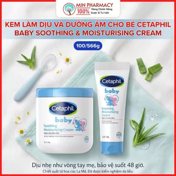 Kem làm dịu và dưỡng ẩm cho bé Cetaphil Baby Soothing & Moisturising Cream