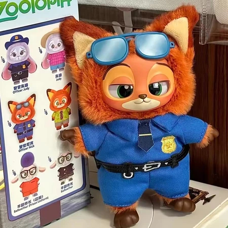 🎁Quà tặng tuyệt vời🎁(Có Sẵn) Blind Box Loại 1 MINISOx Disney Móc Khoá Zootopia, Hộp Mù Móc Khóa Tặng Bé