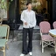Áo Sơ Mi Regular Xếp Ly Vải Đũi Xước Thoáng Mát Phong Cách Basic Unisex Nam Nữ ARTGOD HMA099