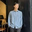 Áo Sơ Mi Regular Xếp Ly Vải Đũi Xước Thoáng Mát Phong Cách Basic Unisex Nam Nữ ARTGOD HMA099
