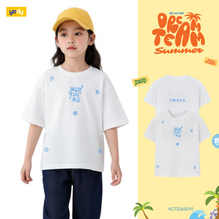 [BST Dream Team Summer] Áo Phông Kid Form Relax Thêu Nét Nautical KCTS26S010