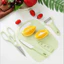 Bộ dao thớt chế biến ăn dặm cho bé 5 chi tiết