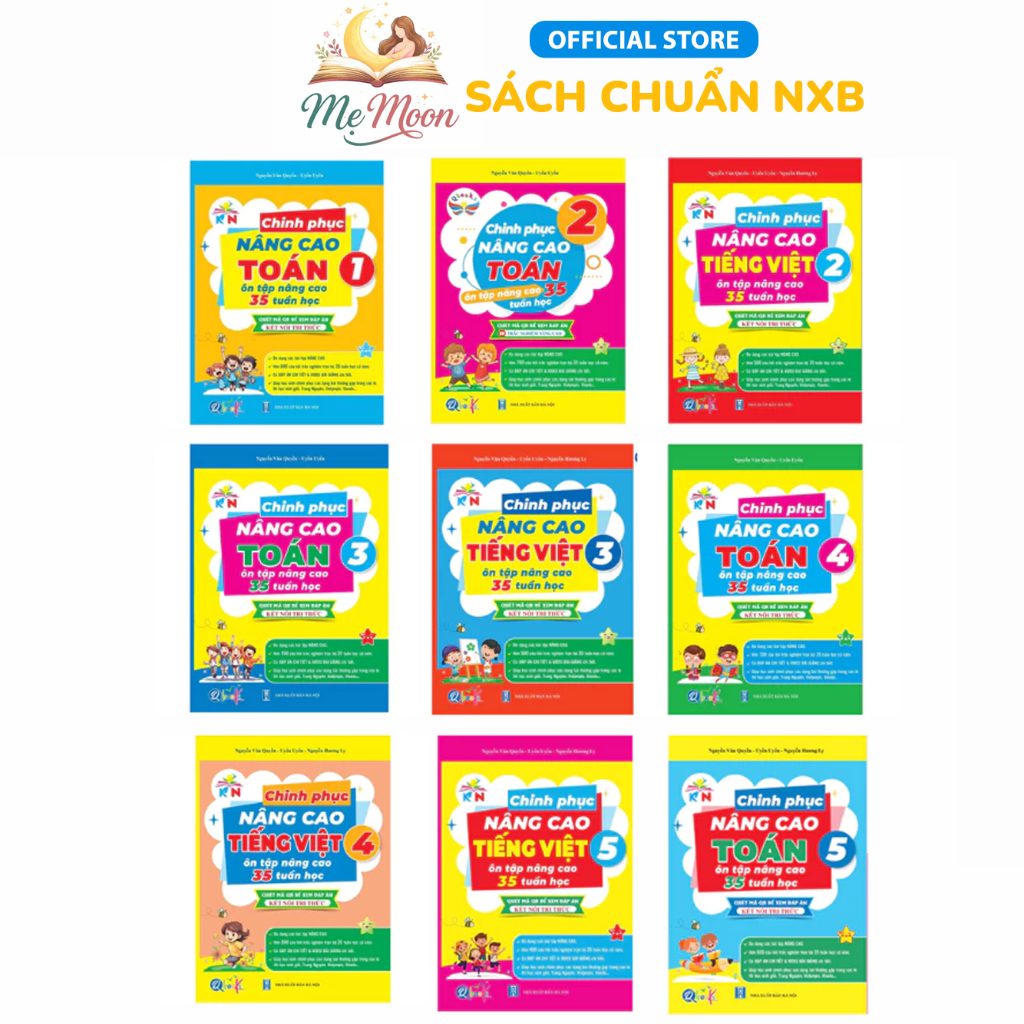 Sách - Chinh Phục Nâng Cao Toán và Tiếng Việt Lớp 1,2,3,4,5  - ảnh 2