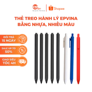 Bút Bi Vỏ Nhựa Epvina Gift Nhiều Màu Mực Xanh Thiết Kế Tối Giản Gọn Nhẹ Dễ Sử Dụng