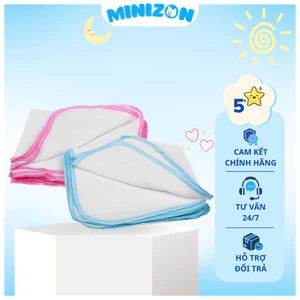 Set 10 Khăn Sữa MaMa 2,3,4 Lớp Cotton Xô Siêu Mềm Cho Bé Từ Sơ Sinh