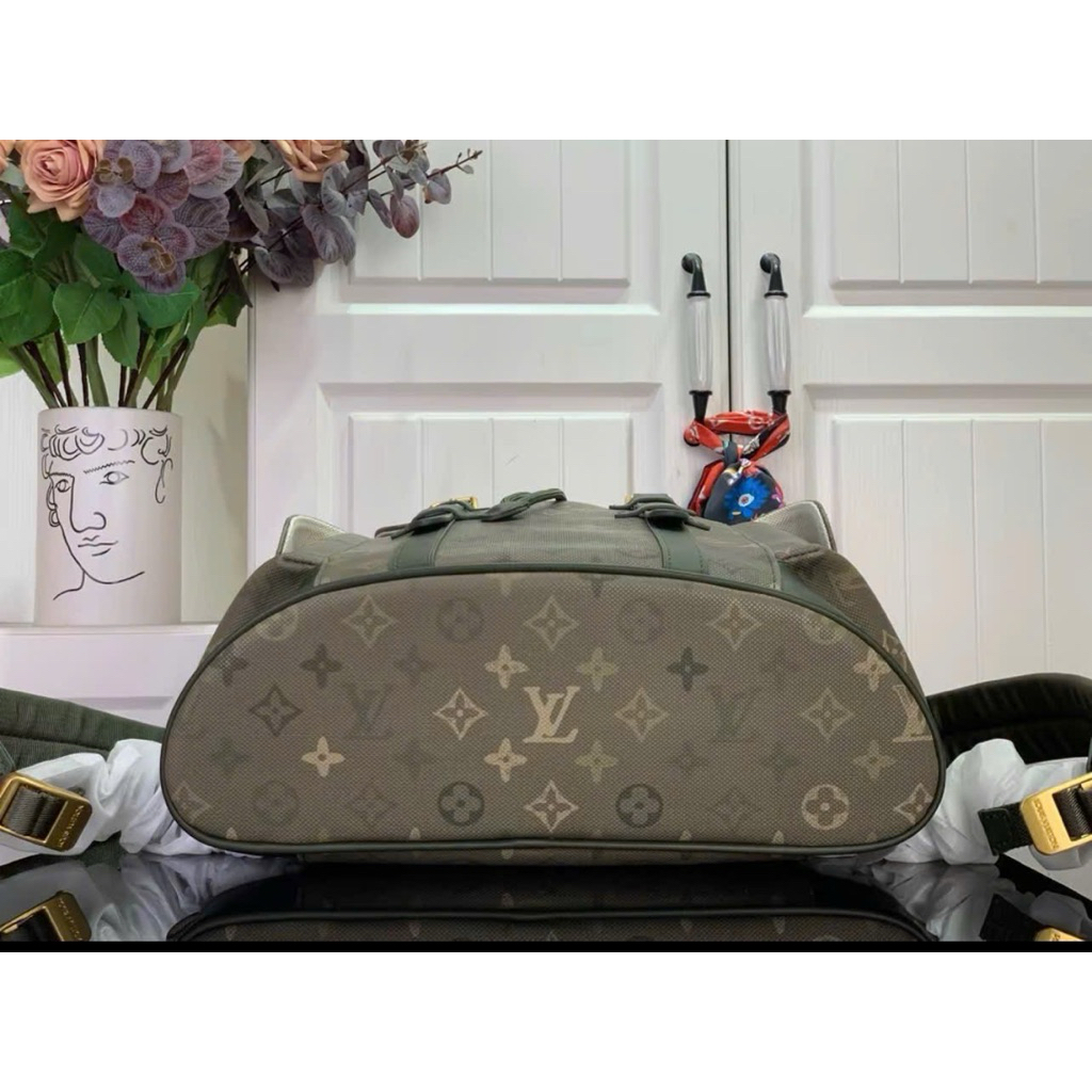 ⚡️[Hight Quality] Balo Nam Nữ \/ Chr1per Backpack 26FW - Điểm Nhấn Hoa Canvas Phối Màu Loang Cao Cấp