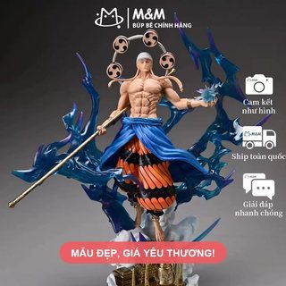 Figure GK Enel Sấm Sét – One Piece – Black Pearl – Mô Hình Khổng Lồ Skypiea – Quà Tặng Nam TOMATO