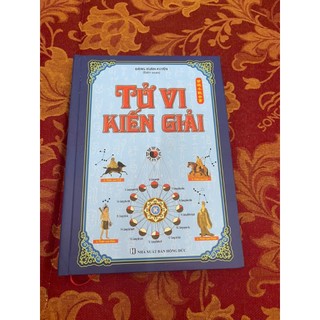 Sách - Tử Vi Kiến Giải (bìa cứng, sách màu)