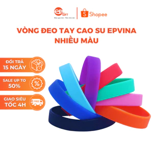 Vòng Tay Cao Su Trơn Nhiều Màu Sắc Nổi Bật Chất Liệu An Toàn Bền Bỉ Co Giãn Tốt