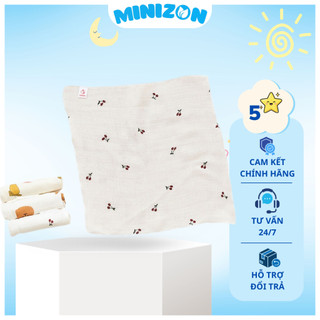 [MUA 2 TẶNG 1 QUÀ] Sét 6 Khăn Mặt Sợi Tre Umibe Siêu Mềm Mại Có hình Cực Đẹp