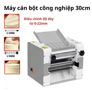 Máy Cán Bột Công Nghiệp 30cm  – Cán Bột Mì, Bánh Bao, Đa Năng, Năng Suất Cao,Cho Nhà Hàng, Quán Ăn -VILUMI