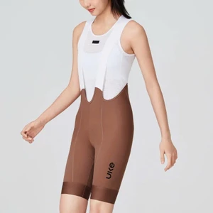 HBS006B - Quần Nữ Đạp Xe UKE Bib Shorts Twilight Grey - Đệm Bỉm ITALIA Cao Cấp - Mềm Mại - Thoáng Khí