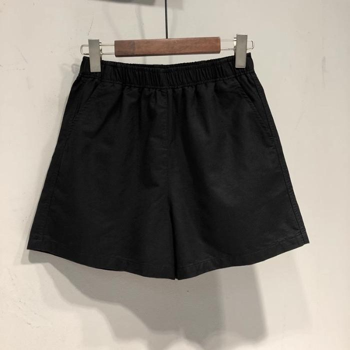 Quần đùi kaki Nữ ngắn trên gối trẻ trung có túi - TT