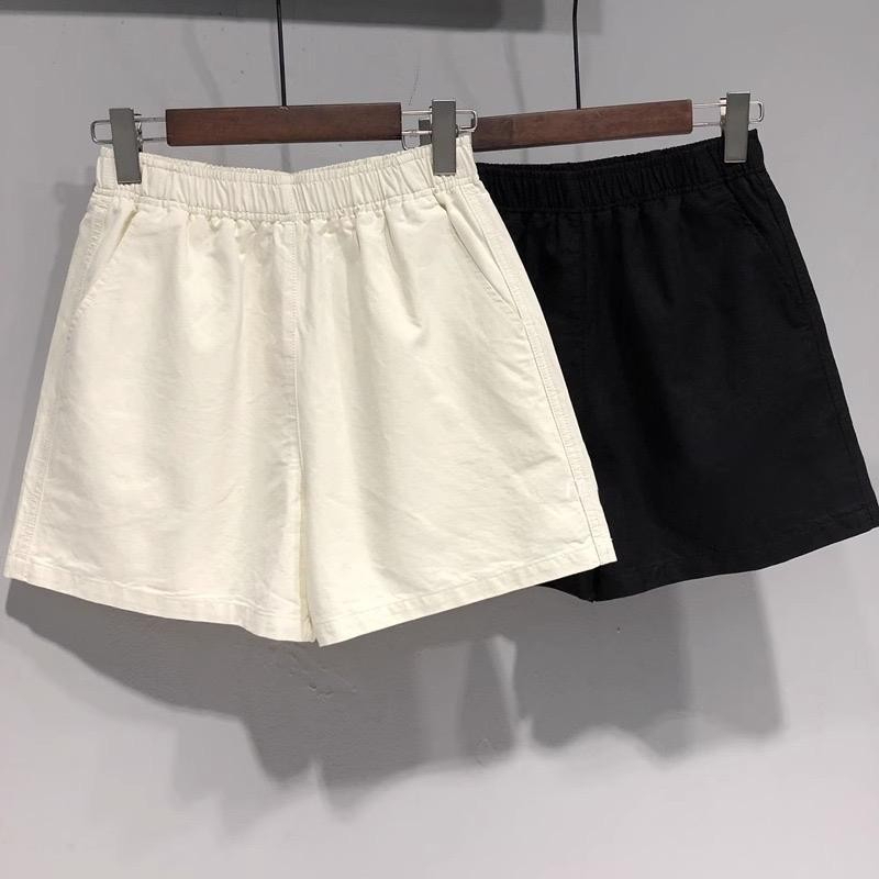 Quần đùi kaki Nữ ngắn trên gối trẻ trung có túi - TT