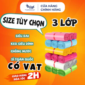 Túi Gói Hàng - Màng PE Gói Hàng Niêm Phong Loại Dày Siêu Dai 3 Lớp Chống Nuớc Giá Rẻ