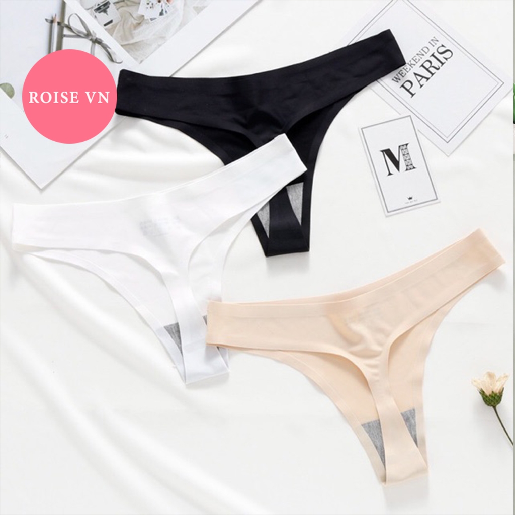 Quần Lót LKhe Không Đường May - Su Đúc - Gợi Cảm Quyến Rũ Sexy QL009