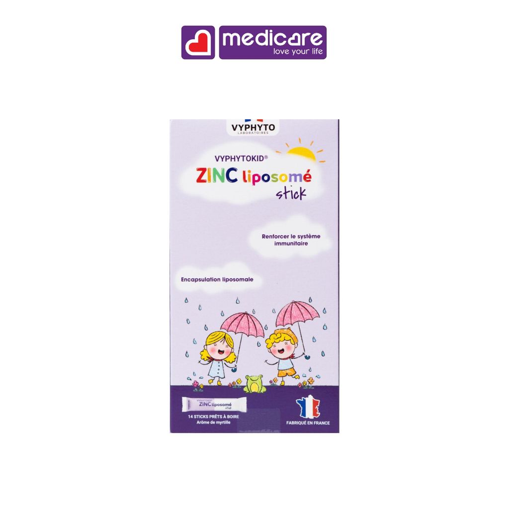 Dung dịch VYPHYTOKID ZINC Liposome bổ sung kẽm, hỗ trợ tăng sức đề kháng