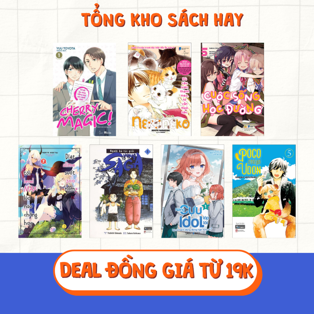 Tuyển Tập Lightnovel Comic Đồng Giá Từ 19k