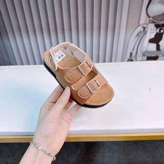 Sz 26-35 Dép Quai Hậu 2 Quai Khuy Da Sần Đế Siêu Nhẹ Hàng Xuất Dư K126