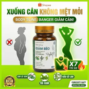 Viên uống giảm cân giảm béo - Giảm cân Body giảm nhanh an toàn hiệu quả giảm 8-12kg sau 1 liệu trình, hộp 30 viên