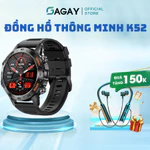 Đồng hồ thông minh K52 đồng hồ nam Smartwatch giá rẻ Chụp Ảnh Từ Xa, Nghe gọi Bluetooth, Đo nhịp tim lướt web — ảnh 1