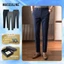 Quần âu nam trẻ MASCULINE MQD600 - Phom modern fit dáng ôm gọn vải cotton rayon co giãn lịch lãm