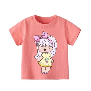 👕 Áo Thun Bé Gái mềm mịn thoáng mát in hình dễ thương 👕 AT675