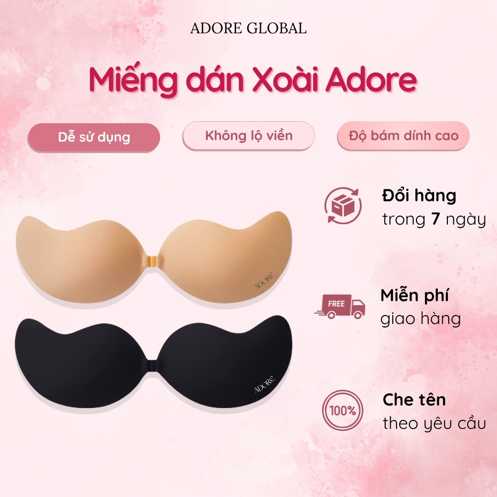 Miếng Dán Xoài Cài Trước Tạo Khe Gom V1 Bám Dính Tốt - Adore Global