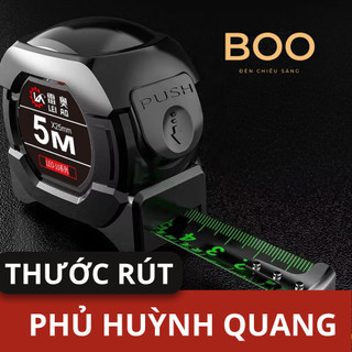 Thước Cuộn Thép Carbon – Thước Kéo, Thước Rút Phủ Huỳnh Quang Độ chính xác cao chống mài mòn