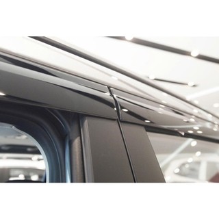 Vè che mưa Đen/Chrome KIA SELTOS Chính hãng AutoClover - Keo 3M, không tróc sơn | Phụ kiện ô tô ADG