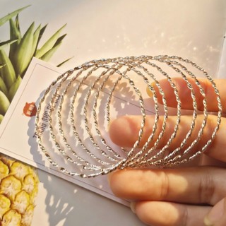 Ximen inox xoắn 2 ly Không Khóa không gỉ Trang sức Bé Heo