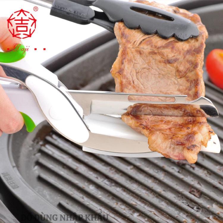 Kéo nhà bếp STAINLESS JAPAN chuyên thái rau củ quả thịt cá đa chức năng-Phiên bản mơi nhất