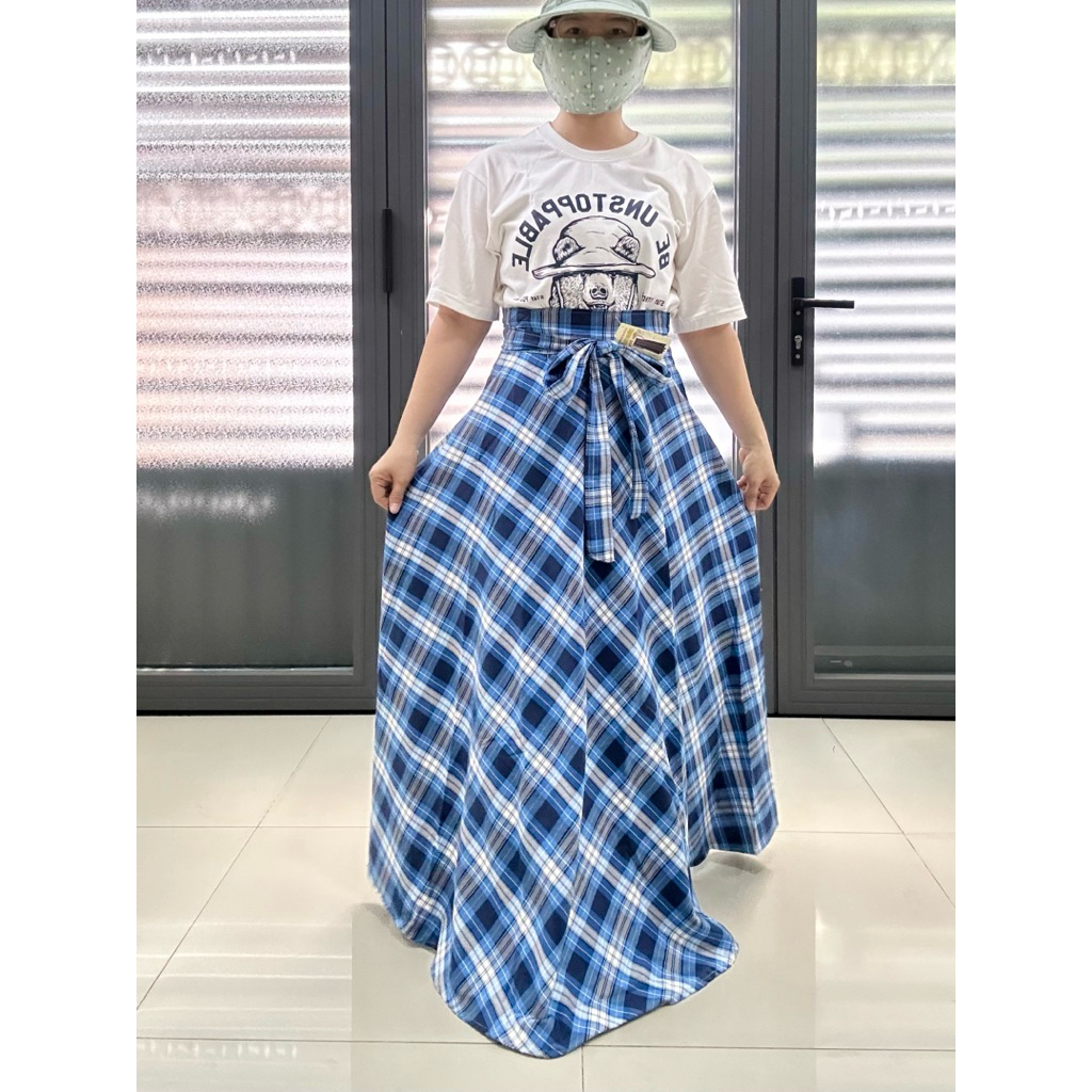 Váy Chống Nắng Xoè Dán Dài 103cm, Che Kín Chân, Vải Mát Nhẹ, Chống Nắng Đi Xe Máy Cho Nữ