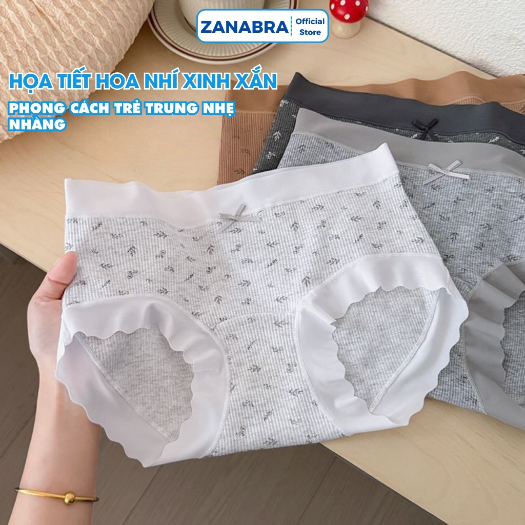 [ Xả Hàng ] Combo Quần lót nữ cao cấp đáy kháng khuẩn 10a,  quần chíp vải thun cotton co giãn thoáng khí L758