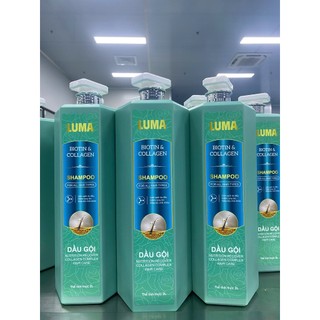 Bộ Gội Xả Cao Cấp Luma Xanh Dương Giảm Gàu 2000ml Hương Nước Hoa Sang Trọng Cho Spa Dưỡng Sinh