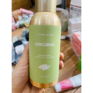 Xịt phòng thơm hương tươi mát,tự nhiên lâu dài C.l.aire Burke Original Scent Room Spray 85g