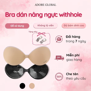 Miếng Dán Ngực Tạo Khe Cài Trước Siêu Mỏng SIêu Dính Adore Bra With Hole