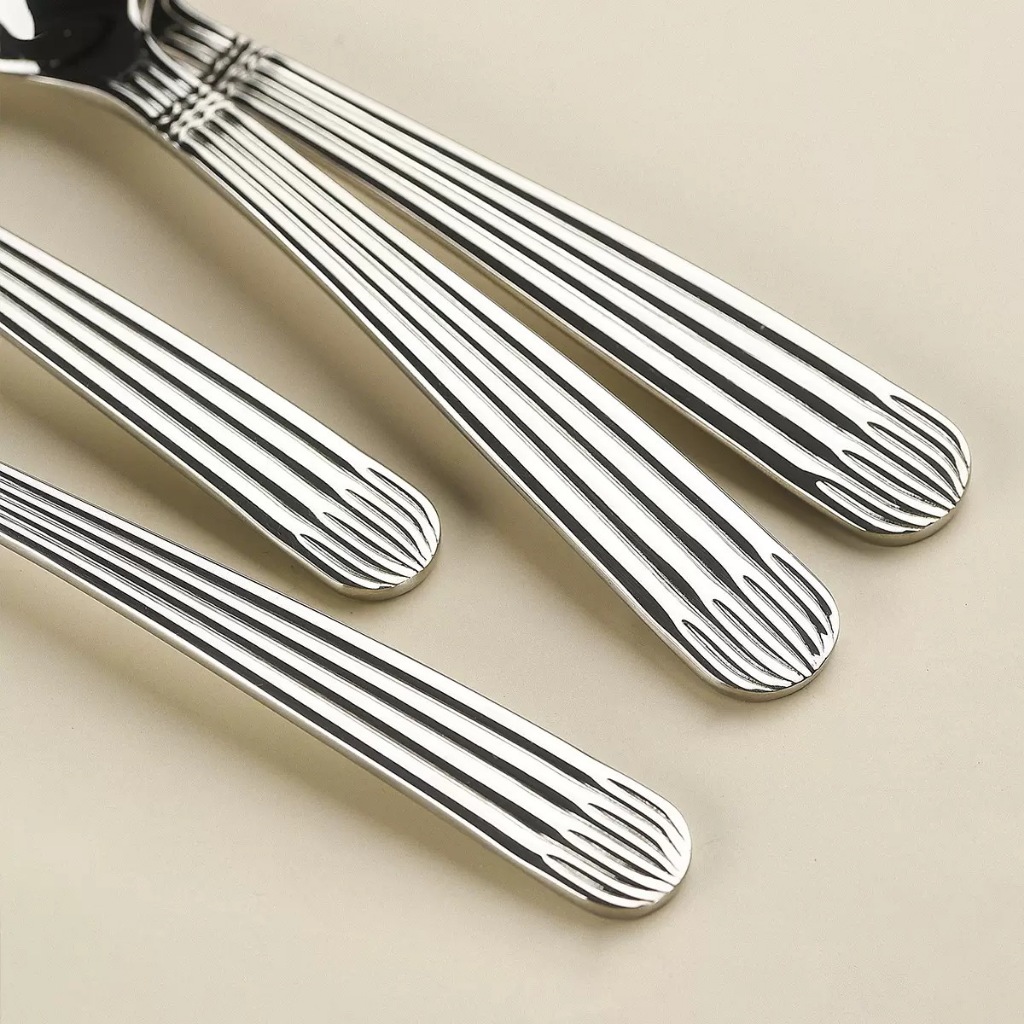 Thìa KINSGEM by Chockmen Inox 18/10 Cực Dày Dặn Thìa Ăn Cơm Ăn Dặm Muôi Canh Cao Cấp Nhà Bếp